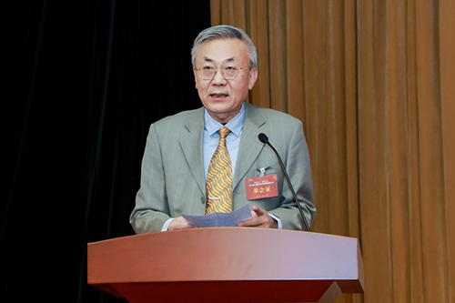 图为国家信息中心党委副书记、纪委书记吴文化致辞。.png
